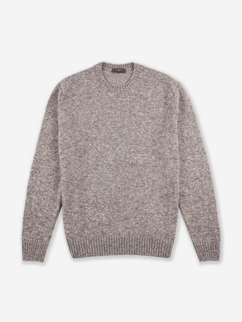 SLOWEAR Slim fit Geelong wool crewneck sweater