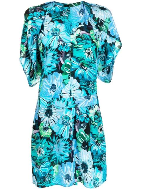 Stella McCartney floral-print silk mini dress