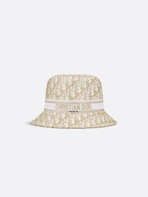 D-Bobby Dior Oblique Small Brim Bucket Hat