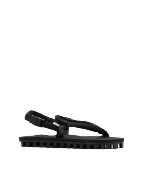 Suicoke ridged flip-flops