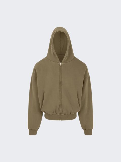 entire studios Thermal Hood Sweatshirt Cork