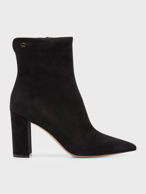 Lyell Suede Ankle Booties