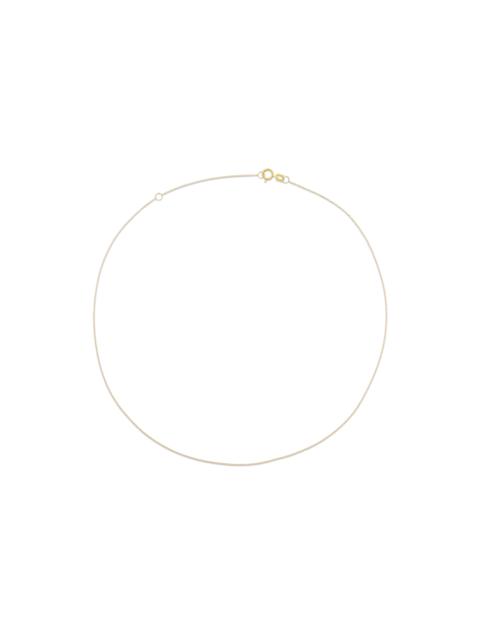 STONE AND STRAND Ultra Fine Gold Chain Choker