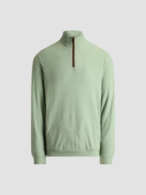 Polo Ralph Lauren Men's Golf Quarter-Zip Mesh Sweatshirt - Light Green