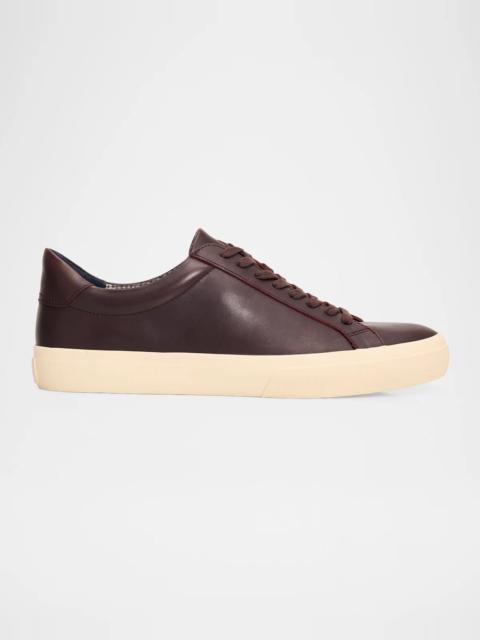 Vince Fulton Leather Low-Top Sneakers