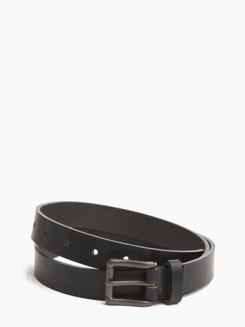 Naked & Famous BUFFALO BELT LEATHER BLACK