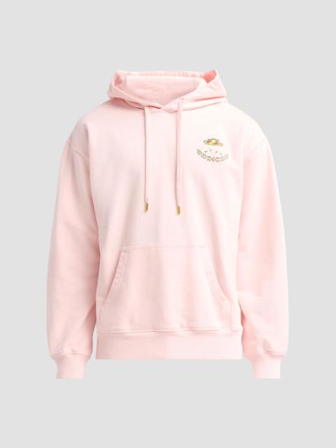 CASABLANCA Men's x Ladurée Embroidered Logo Hoodie - Pink