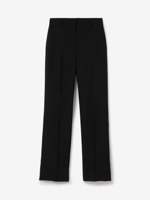 Burberry Wool Twill Tailored Trousers