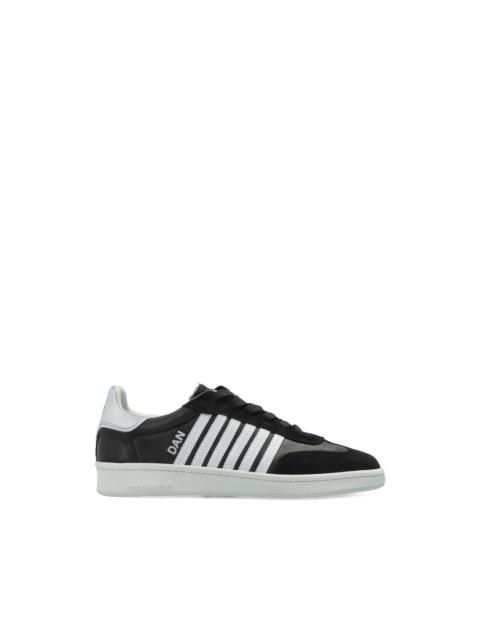 DSQUARED2 lace-up striped sneakers
