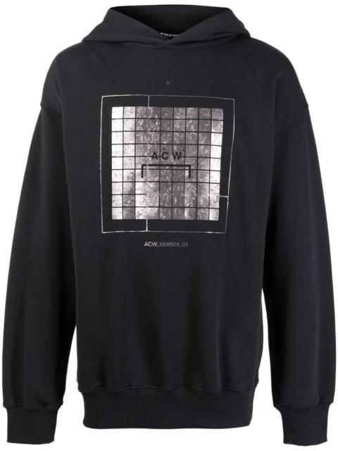 A-COLD-WALL* graphic logo-print hoodie