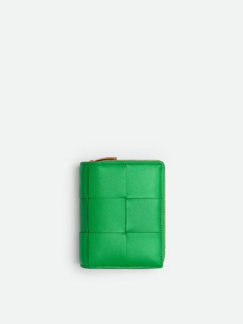 Bottega Veneta Small Cassette Bi-Fold Zip Wallet