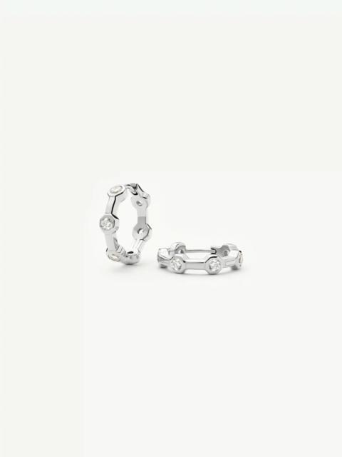 MISSOMA Lucy Williams Tennis Small Hoop Earrings