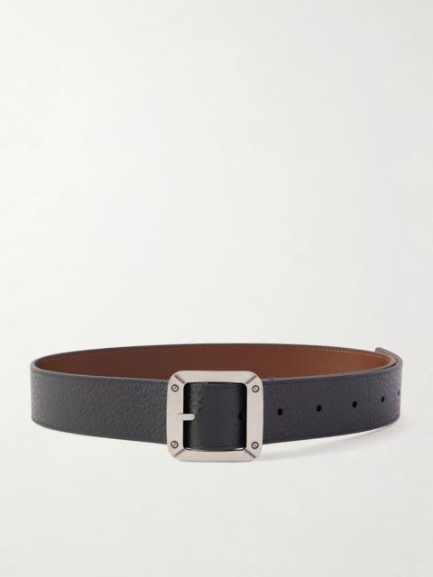Acne Studios Reversible leather belt Brown