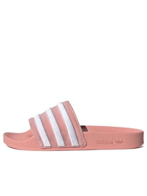 (WMNS) adidas Adilette Slide 'Wonder Mauve White' GX3372