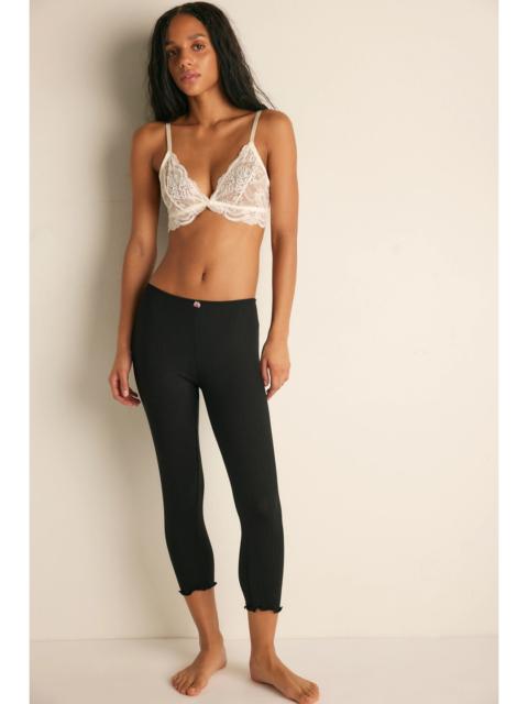 FREE PEOPLE Vintage Pointelle Capri Tights