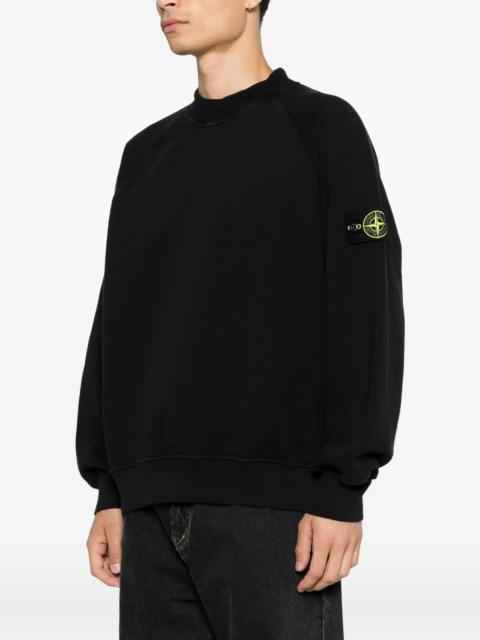 Stone Island Stone Island Compass-patch Raglan-sleeve Sweater