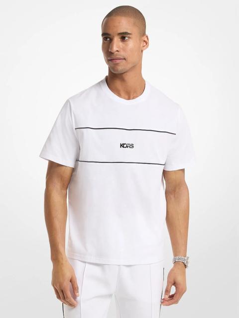 MICHAEL KORS Logo Cotton Jersey T-Shirt