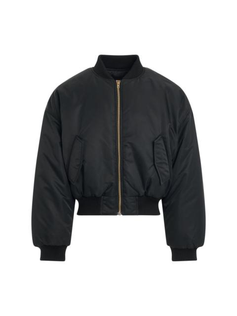 We11done zip-up bomber jacket