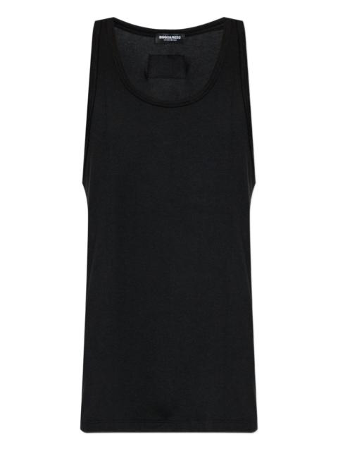 DSQUARED2 logo-patch vest