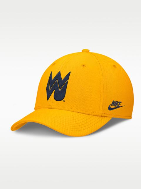Nike West Virginia Primetime Rise Academic Men's Nike Dri-FIT College Hat