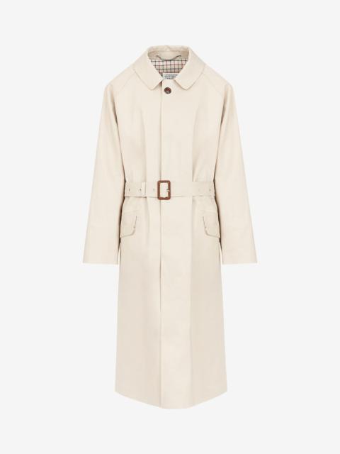 Maison Margiela Mackintosh cotton trench coat