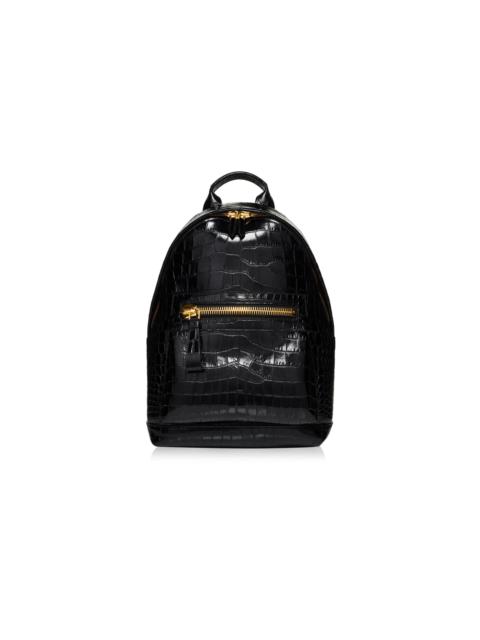 TOM FORD PRINTED ALLIGATOR BUCKLEY BACKPACK