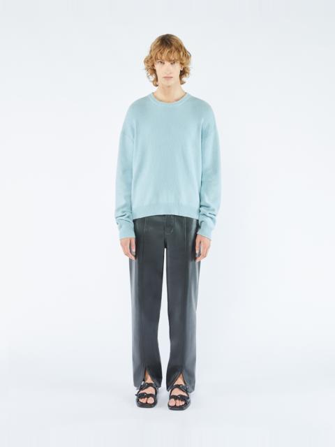 Nanushka DASON - Terry-knit sweater - Sky