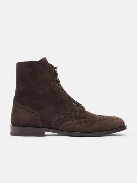 SCAROSSO Stefania Brown Suede