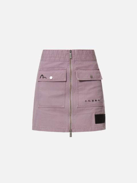 EVISU Pigment-dyed Cargo Skirt