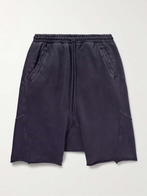 entire studios Straight-Leg Organic Cotton-Jersey Drawstring Shorts