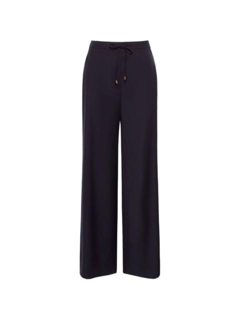 Max Mara drawstring wide-leg trousers