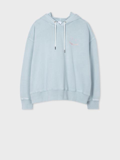 Paul Smith Pale Blue 'Happy' Hoodie