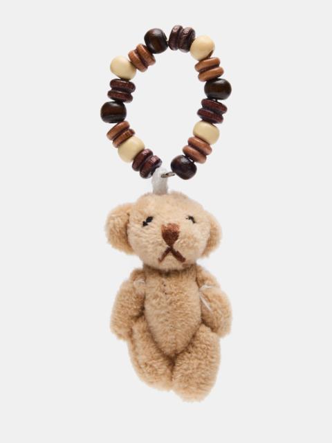 STEVE MADDEN TEDDY SHOE CHARM TAN MULTI