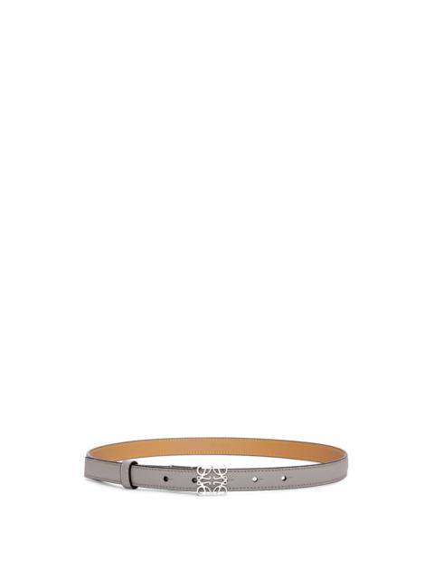 Loewe Anagram belt in soft grained calfskin and brass