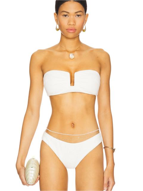 SIMKHAI Sandra Bandeau Bikini Top