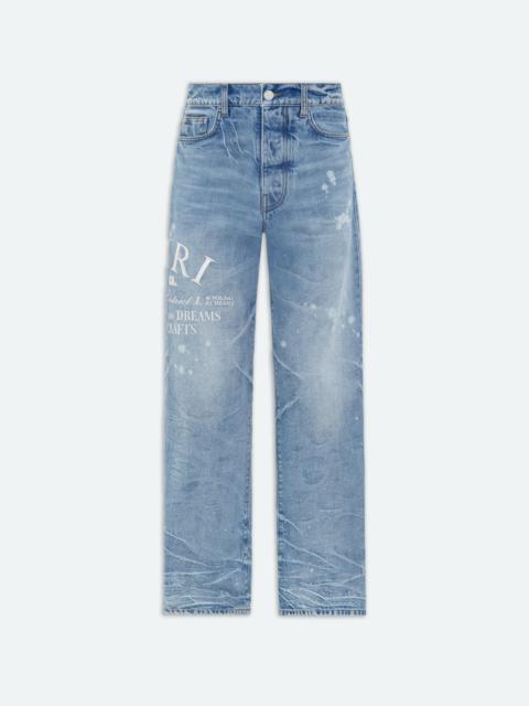 AMIRI ARTS DISTRICT BAGGY JEAN