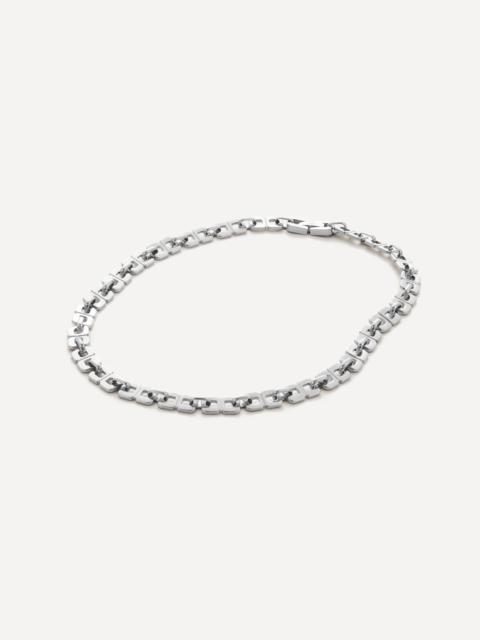 JENNY BIRD Platinum-Plated Rome Chain Necklace
