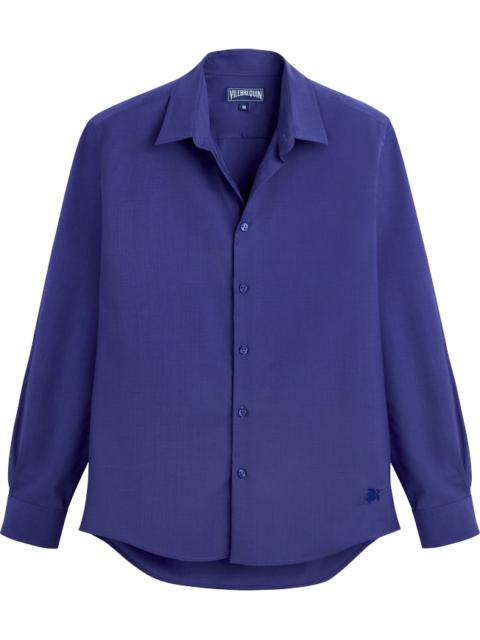 Vilebrequin Men Wool Shirt Solid