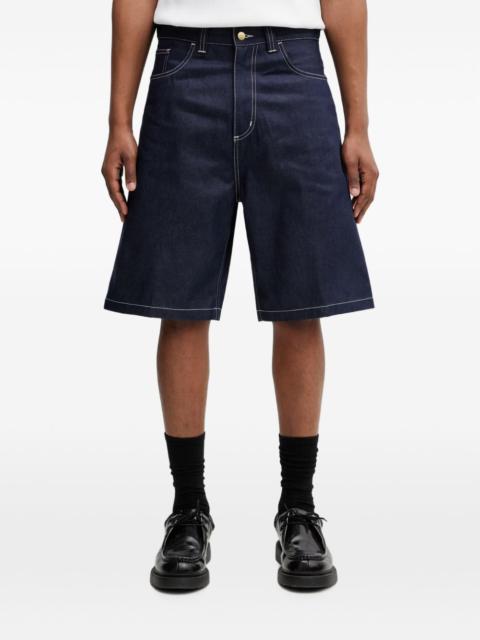 Carhartt WIP Brandon contrast-stitch denim shorts