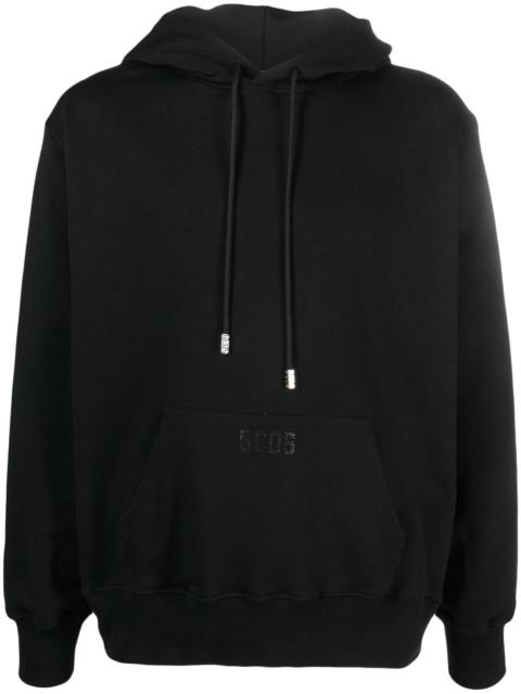 GCDS logo-detail drawstring hoodie