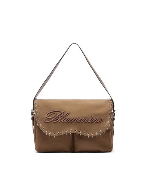 Blumarine embroidery embellishment shoulder bag