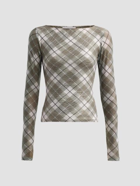 RONNY KOBO Women's Flume Plaid Long-Sleeve Top - Stevie Plaid