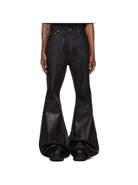 Rick Owens DRKSHDW Black Tower Bolan Bootcut Jeans