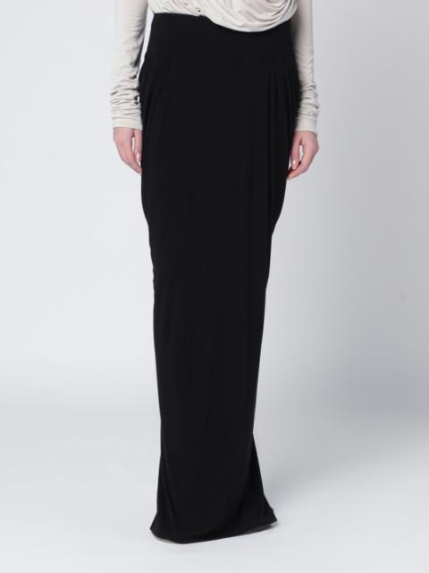 entire studios Ivory draped long skirt