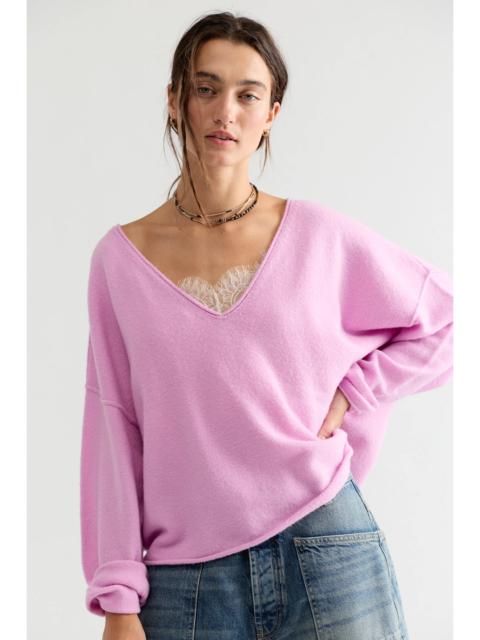 FREE PEOPLE See Me V-Neck Pullover