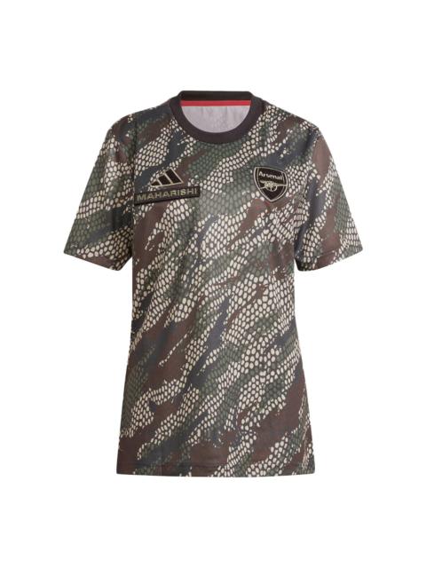 adidas adidas X Maharishi Arsenal Jersey 'White Green Brown' IN4752