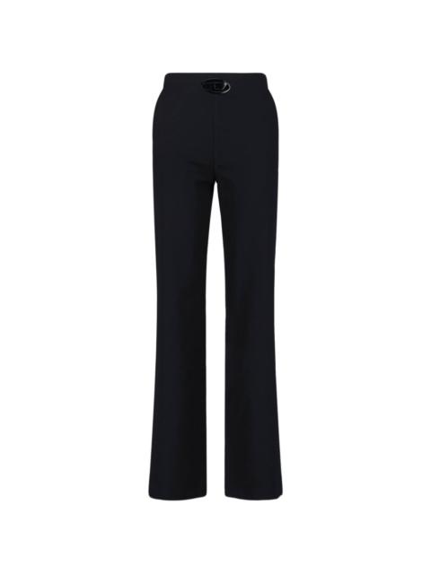 Diesel logo-detail straight trousers