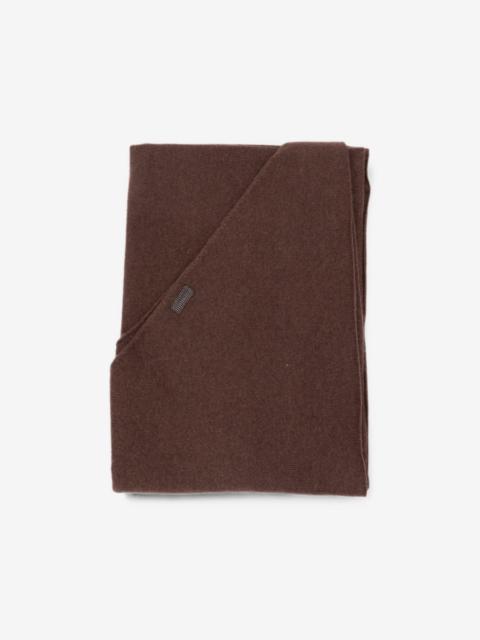 Brunello Cucinelli monili-embellished cashmere scarf
