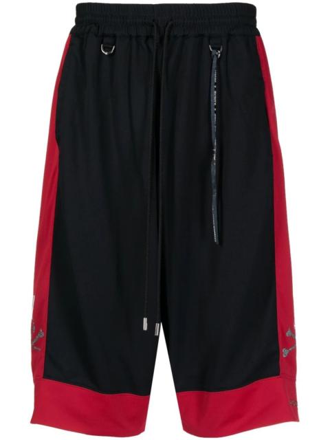 MASTERMIND WORLD contrast-trim logo shorts