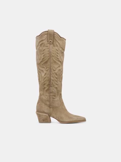 dolce vita LUNI BOOTS TAUPE SUEDE